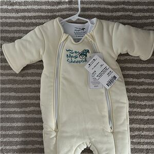 Baby Merlin’s Magic Sleepsuit Cream One Piece